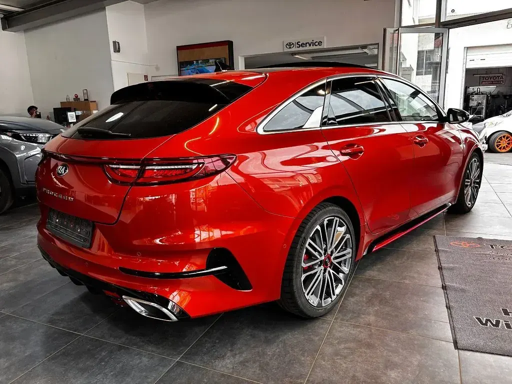 Gebraucht Kia ProCeed GT GT 204 PS (150 kW) 2020 Orange Kleinwagen
