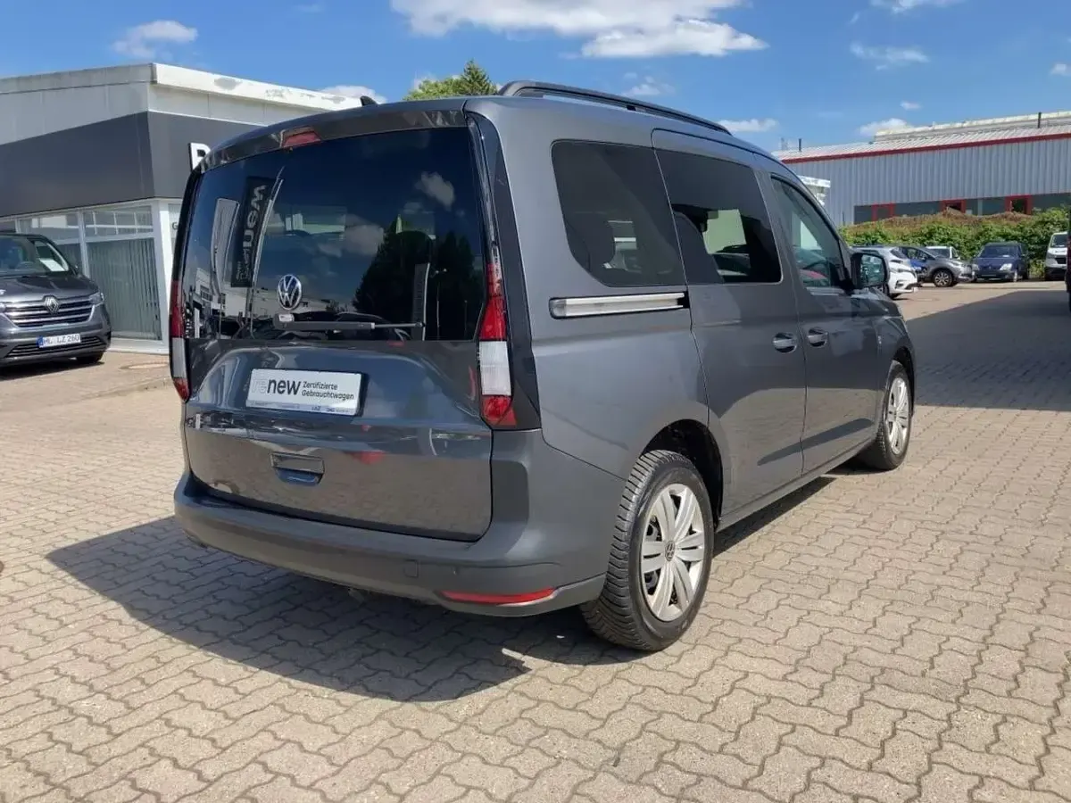 Gebraucht VW Caddy 114 PS (83 kW) 2022 Indiumgrau metallic, indiumgra Van / Kleinbus