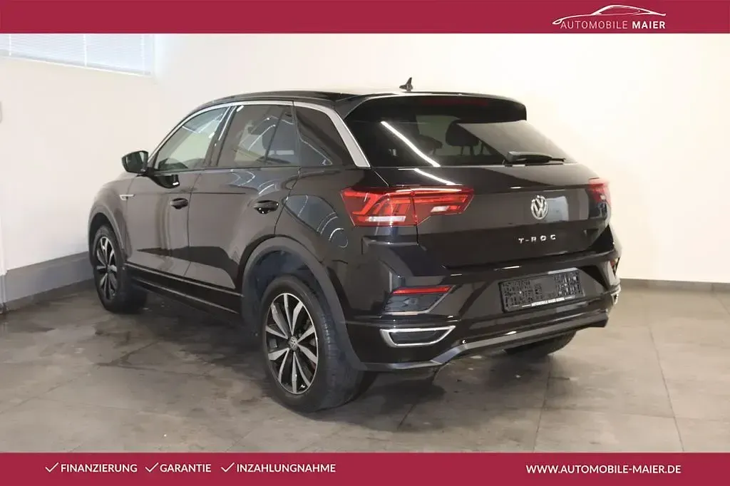 Gebraucht VW T-Roc R-line 116 PS (85 kW) 2018 Schwarz SUV