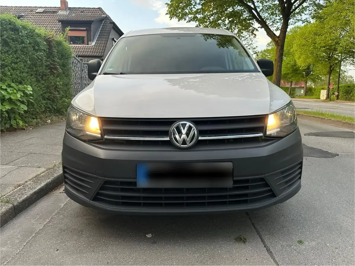 Gebraucht VW Caddy 75 PS (55 kW) 2017 Weiß Van / Kleinbus