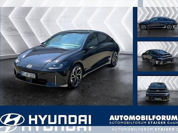 Blau (biophillic blue pearl ) Gebraucht 2025 Hyundai Ioniq 6 Limousine | 47.990 € (Teuer) - Bild 1/4