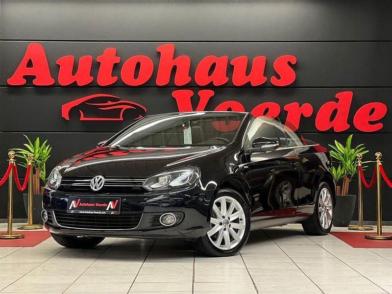 Schwarz Gebraucht 2014 VW Golf Cabriolet Cup Cabrio | 10.990 € (Fairer Preis) - Bild 1/4