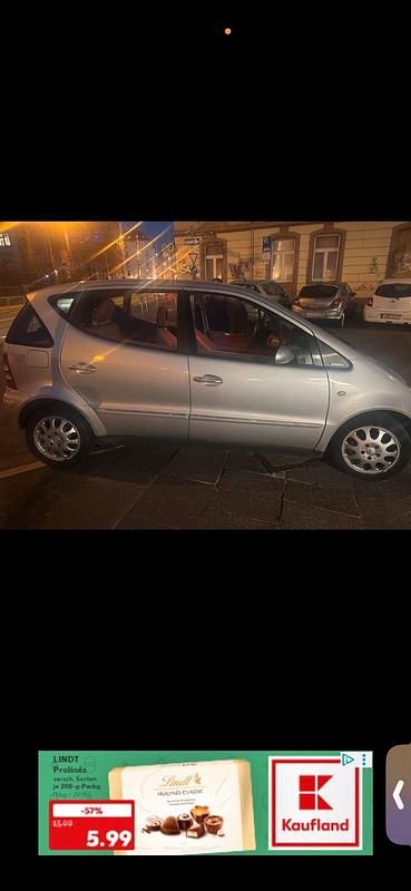 Gebraucht Mercedes A160 71 PS (52 kW) 2001 Silber Kleinwagen