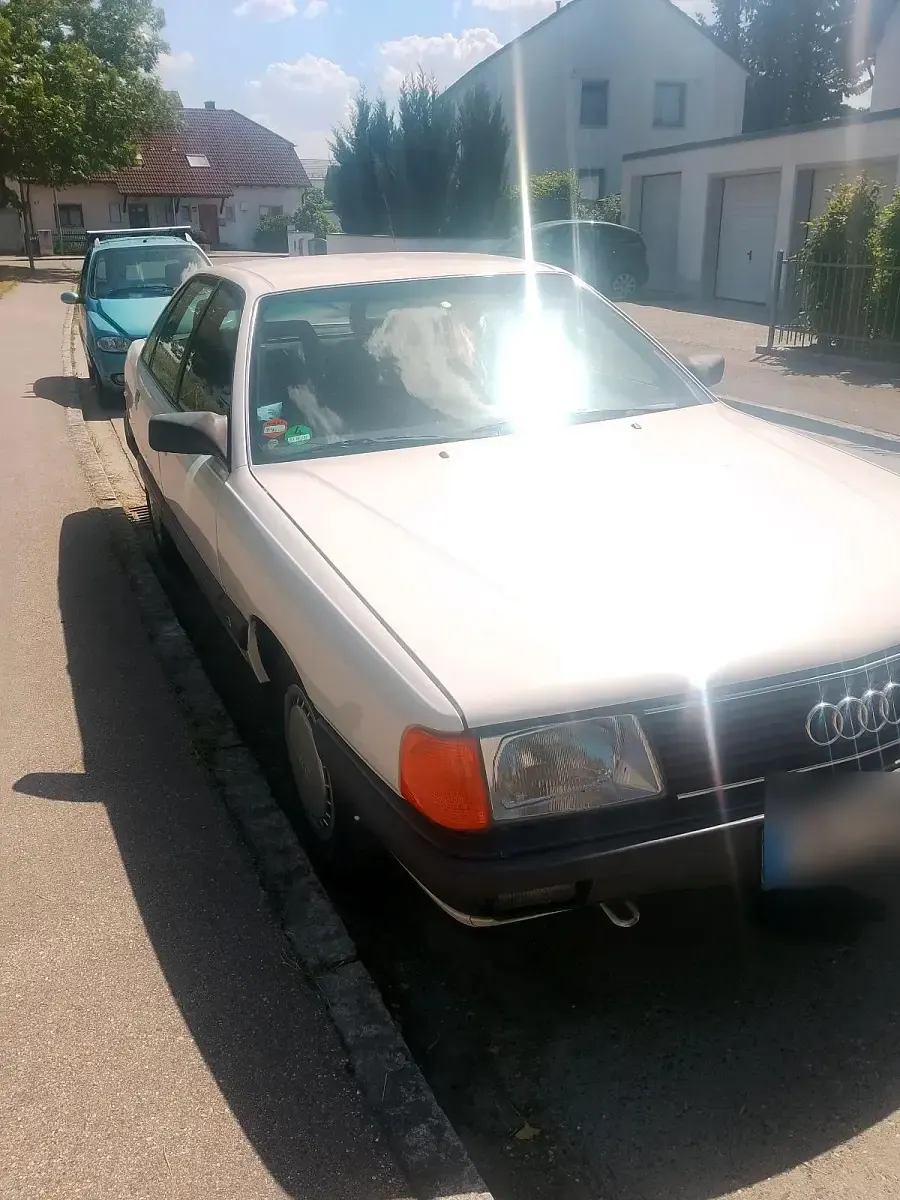 Gebraucht Audi 100 90 PS (66 kW) 1989 Weiß Limousine