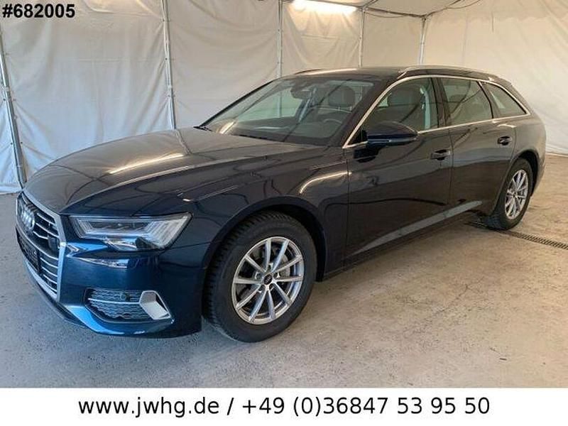 Firmamentblau (metallic) Gebraucht 2022 Audi A6 Sport Kombi | 31.950 € (Superpreis) - Bild 1/4