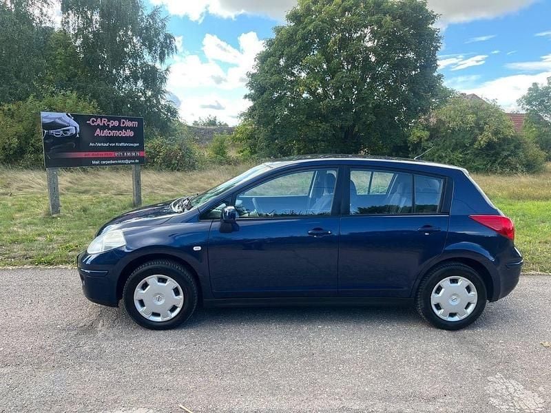 Blau Gebraucht 2008 Nissan Tiida Visia Limousine | 2.999 € (Guter Preis) - Bild 1/4