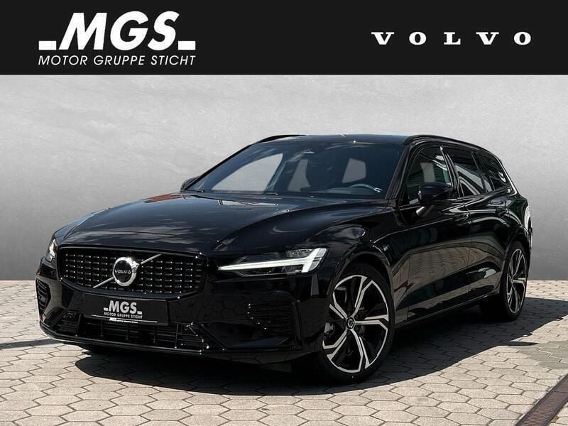 Onyx black metallic Neu 2024 Volvo V60 Plus Kombi | 63.400 € (Etwas zu teuer) - Bild 1/4