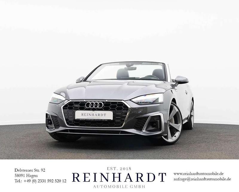 Daytonagrau perleffekt Gebraucht 2021 Audi A5 Cabriolet S-Line Cabrio | 39.970 € (Fairer Preis) - Bild 1/3