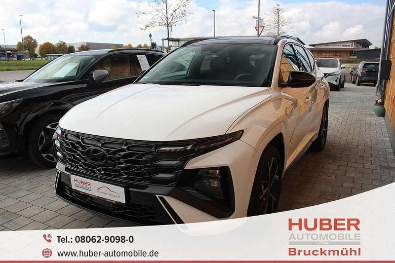 Atlas white Gebraucht 2025 Hyundai Tucson N Line SUV | 34.590 € (Guter Preis) - Bild 1/4