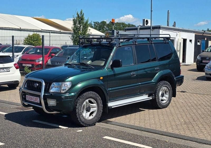 Grün Gebraucht 2001 Toyota Land Cruiser SUV | 5.999 € (Superpreis) - Bild 1/4