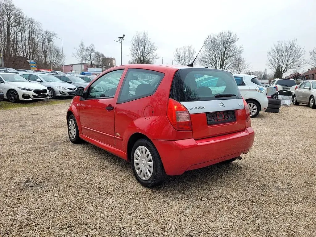 Gebraucht Citroën C2 VTR Sport 60 PS (44 kW) 2005 Rot Kleinwagen