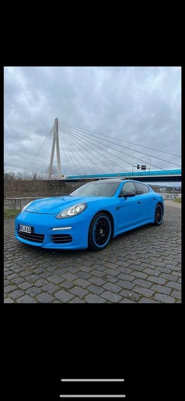 Blau Gebraucht 2015 Porsche Panamera 4 Limousine | 18.999 € - Bild 1/4