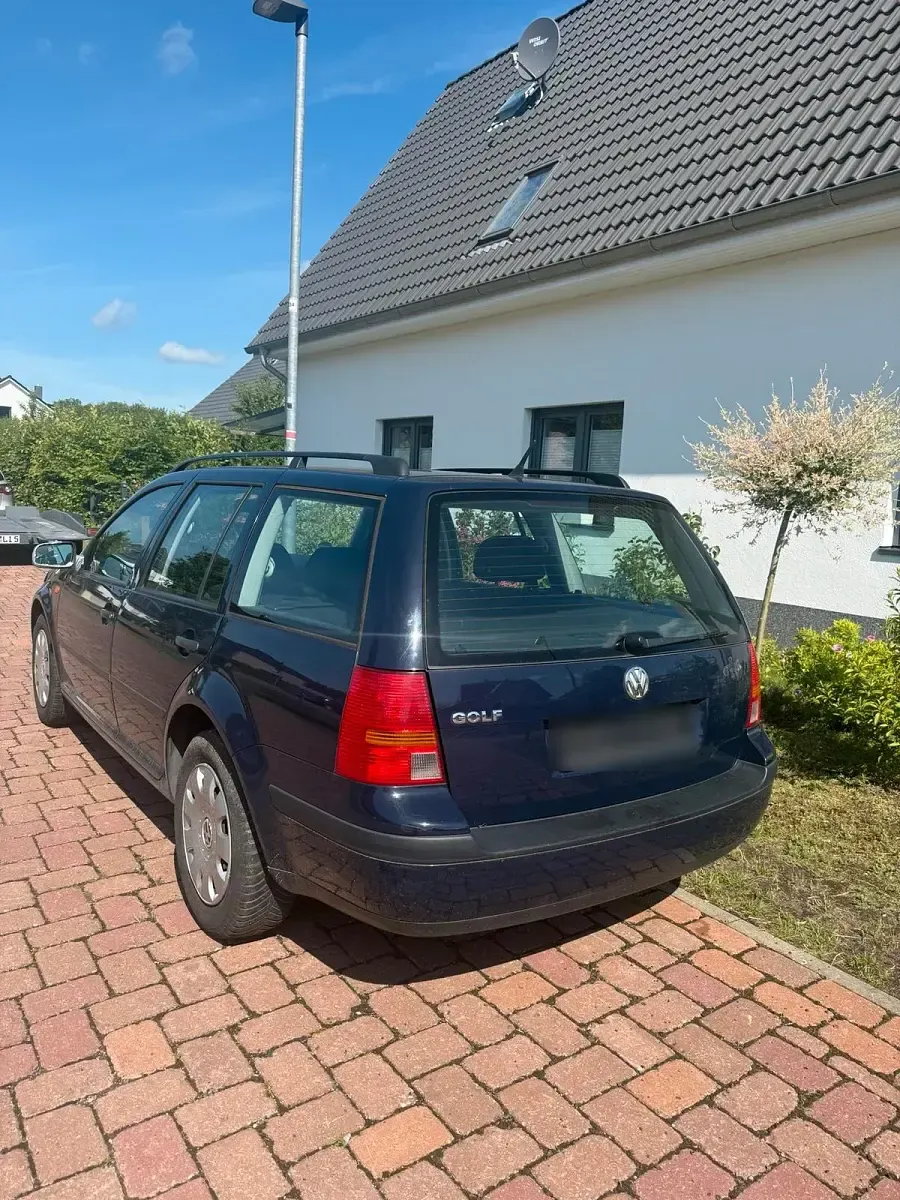 Gebraucht VW Golf IV 75 PS (55 kW) 1999 Blau Kombi