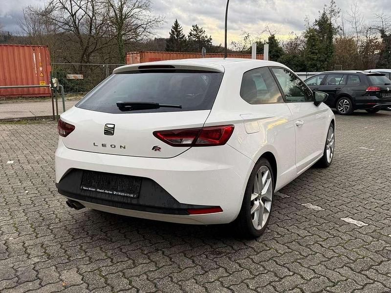 Second-hand Seat Leon FR 140 CP (102 kW) 2013 Alb Coupe