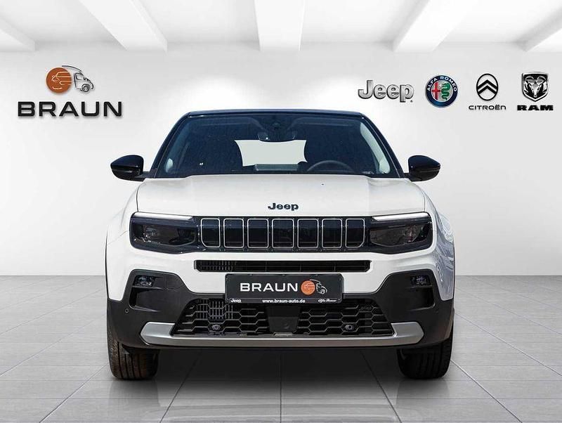 Neu Jeep Avenger Summit 110 PS (80 kW) 2025 Snow white /dach volcano black SUV