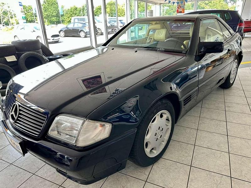 Gebraucht Mercedes SL500 326 PS (239 kW) 1990 Blaumet Cabrio
