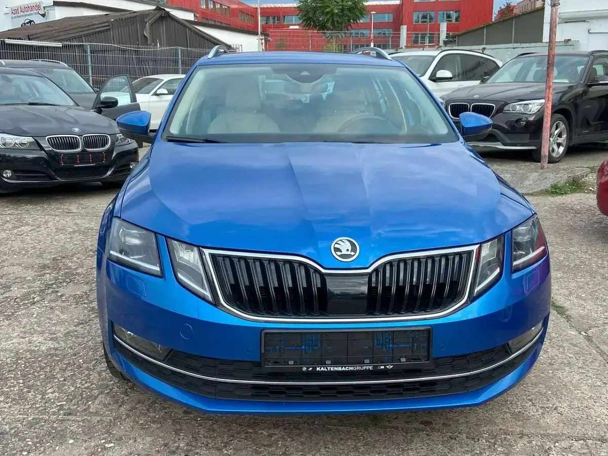 Gebraucht Skoda Octavia 116 PS (85 kW) 2018 Blau Kombi