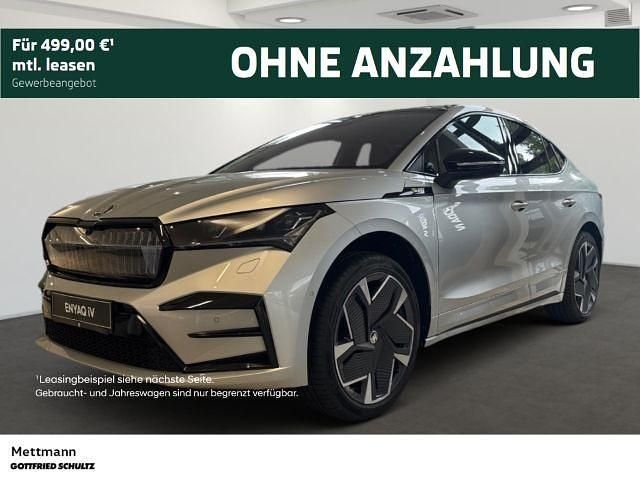 Silber Neu 2025 Skoda Enyaq iV RS SUV | 56.990 € (Fairer Preis) - Bild 1/4
