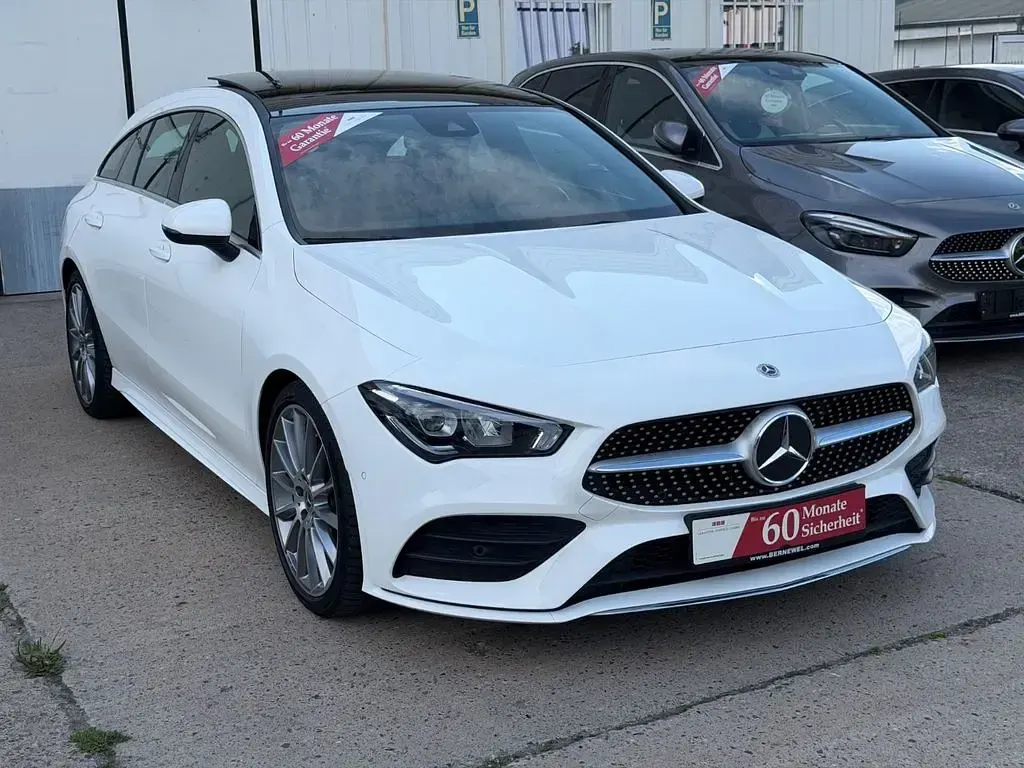 Gebraucht Mercedes CLA200 AMG 150 PS (110 kW) 2022 Weiß Coupé