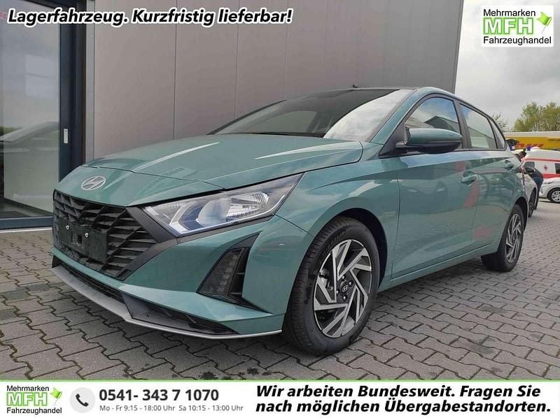 Vibrant blau Neu 2025 Hyundai i20 Comfort Kleinwagen | 19.150 € (Fairer Preis) - Bild 1/4