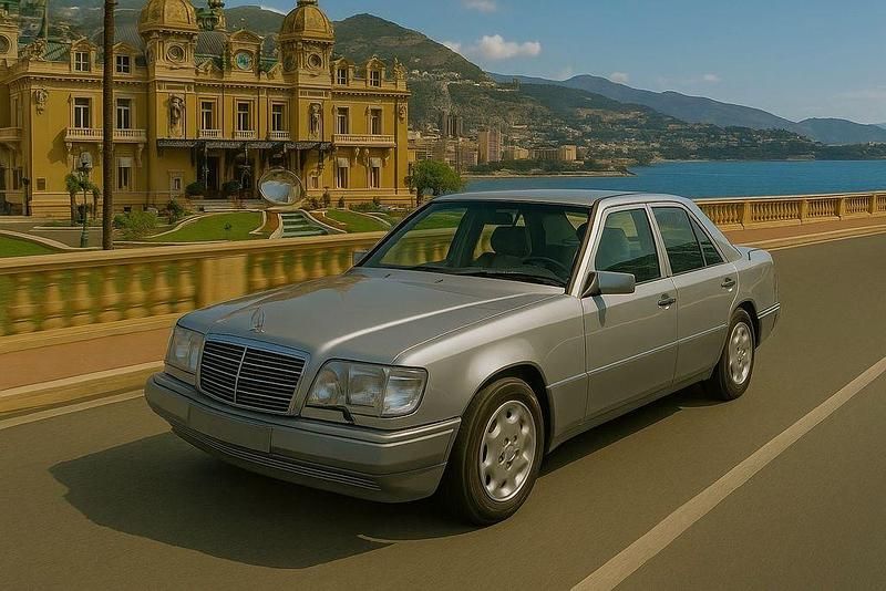 Silber Gebraucht 1994 Mercedes E220 Limousine | 18.900 € - Bild 1/4