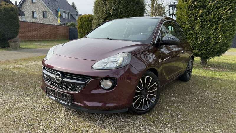 Samtrot (p2)/berry red (p2) Gebraucht 2014 Opel Adam Glam Kleinwagen | 7.890 € (Fairer Preis) - Bild 1/4