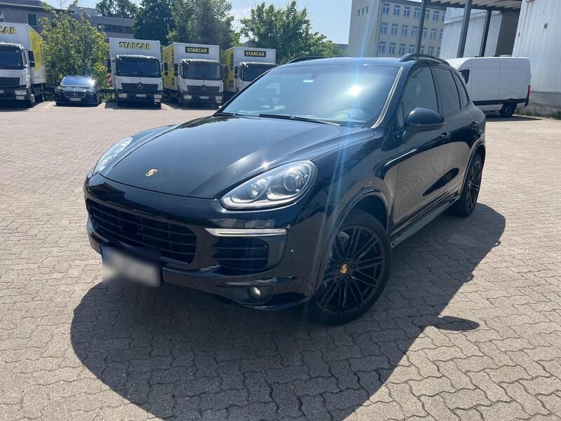 Schwarz Gebraucht 2015 Porsche Cayenne SUV | 27.499 € (Teuer) - Bild 1/4