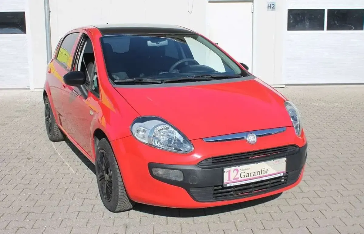 Gebraucht Fiat Punto Evo 65 PS (47 kW) 2010 Rot Kleinwagen