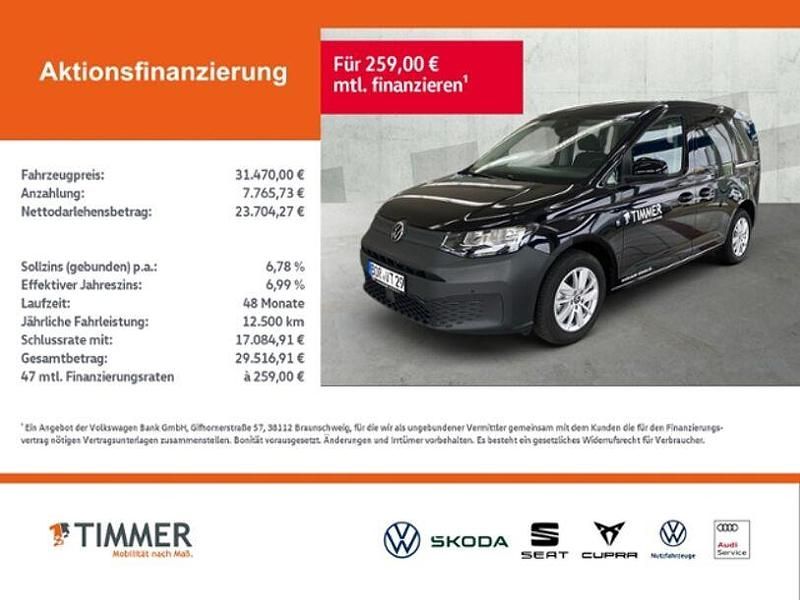 Gebraucht VW Caddy 102 PS (75 kW) 2025 Deep black perleffekt Van / Kleinbus