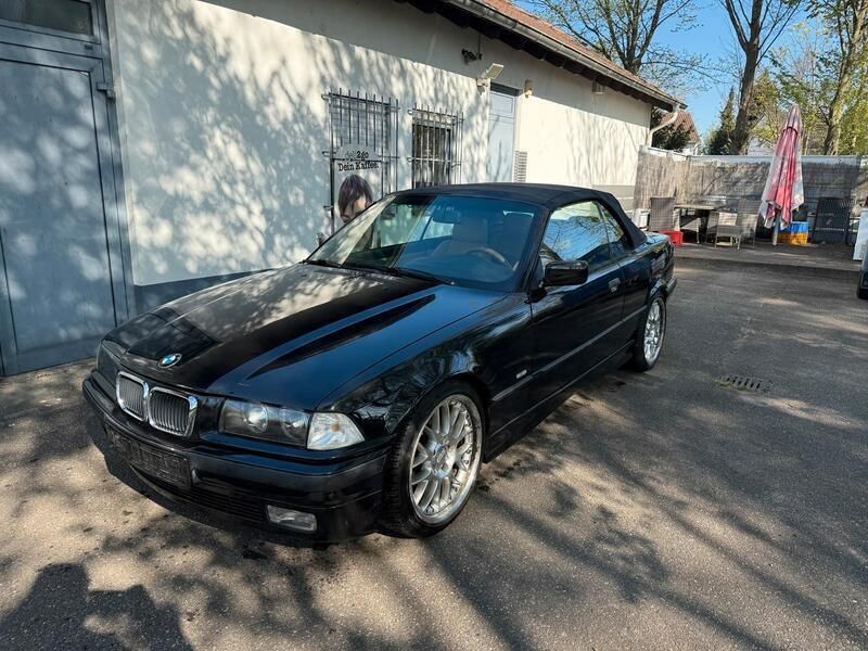 Schwarz Gebraucht 1998 BMW 320 Cabriolet Cabrio | 4.200 € (Guter Preis) - Bild 1/4