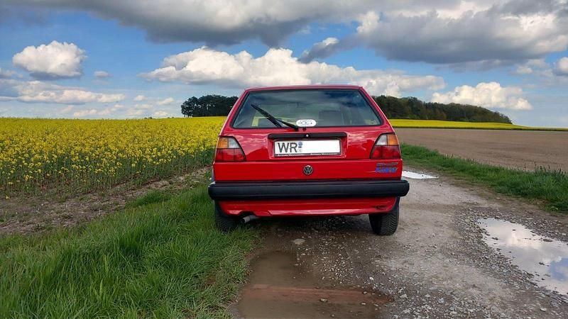 Gebraucht VW Golf III Edition 55 PS (40 kW) 1991 Rot Kleinwagen