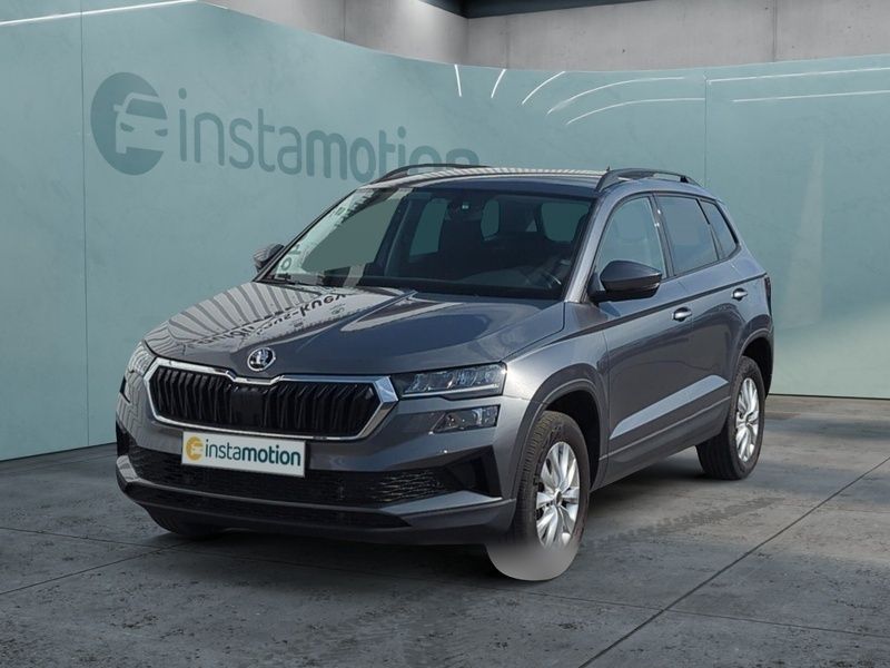 Grau Gebraucht 2023 Skoda Karoq SUV | 27.650 € (Superpreis) - Bild 1/4