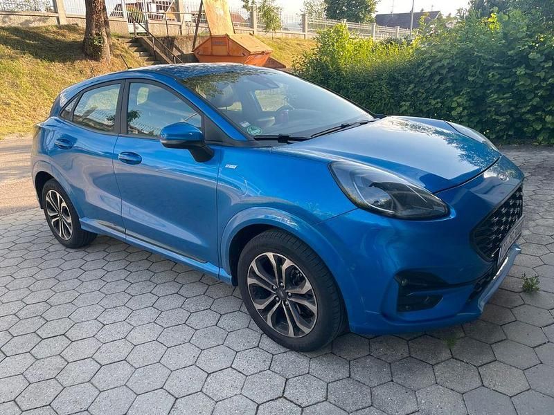 Blau Gebraucht 2020 Ford Puma ST-Line SUV | 14.800 € (Fairer Preis) - Bild 1/4