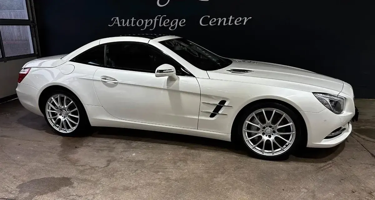 Gebraucht Mercedes SL350 306 PS (225 kW) 2012 Weiß Cabrio