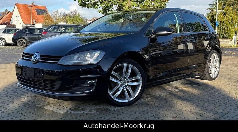 Schwarz Gebraucht 2012 VW Golf VII Highline Limousine | 7.300 € (Teuer) - Bild 1/4