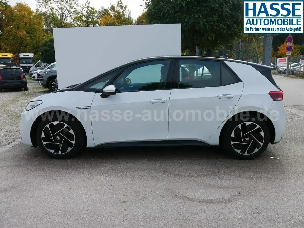 Gebraucht VW ID.3 Pro Performance 150 kW (204 PS) 2020 Weiß Kleinwagen