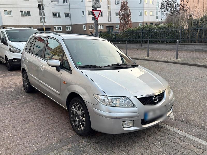Gebraucht Mazda Premacy 110 PS (80 kW) 2004 Silber Van / Kleinbus
