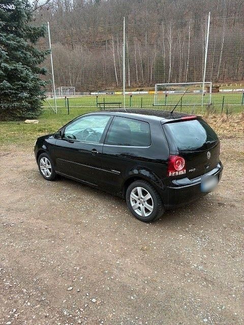 Gebraucht VW Polo United 60 PS (44 kW) 2008 Schwarz Kleinwagen