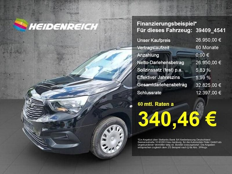 Karbon schwarz metallic Gebraucht 2023 Opel Combo-e Life Edition+ Van / Kleinbus | 26.950 € (Fairer Preis) - Bild 1/4