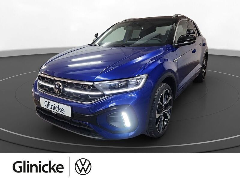 Blau (lapiz blue metallic) Gebraucht 2023 VW T-Roc R-line SUV | 29.480 € (Fairer Preis) - Bild 1/4