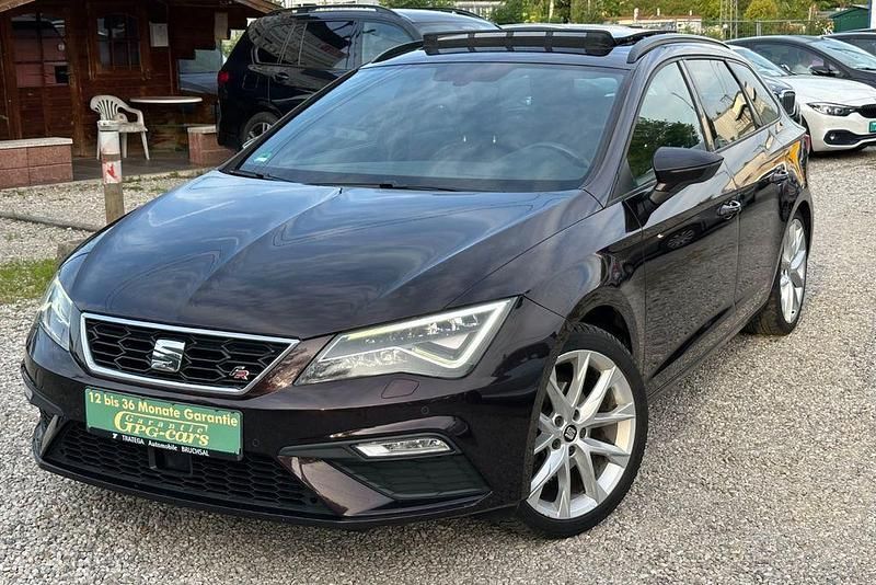 Schwarz Gebraucht 2018 Seat Leon ST FR Kombi | 14.790 € (Fairer Preis) - Bild 1/4