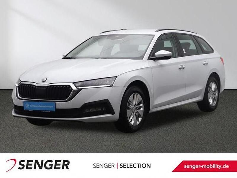 Moon weiss perleffekt Gebraucht 2021 Skoda Octavia Ambition Kombi | 19.990 € (Guter Preis) - Bild 1/3