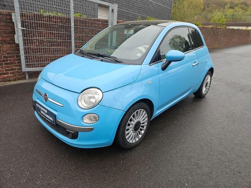 Gebraucht Fiat 500 Lounge 86 PS (63 kW) 2010 Blau Kleinwagen