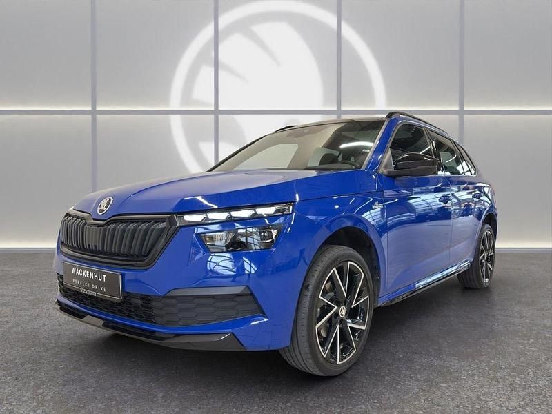 Blau Gebraucht 2022 Skoda Kamiq Monte Carlo SUV | 18.790 € (Guter Preis) - Bild 1/4