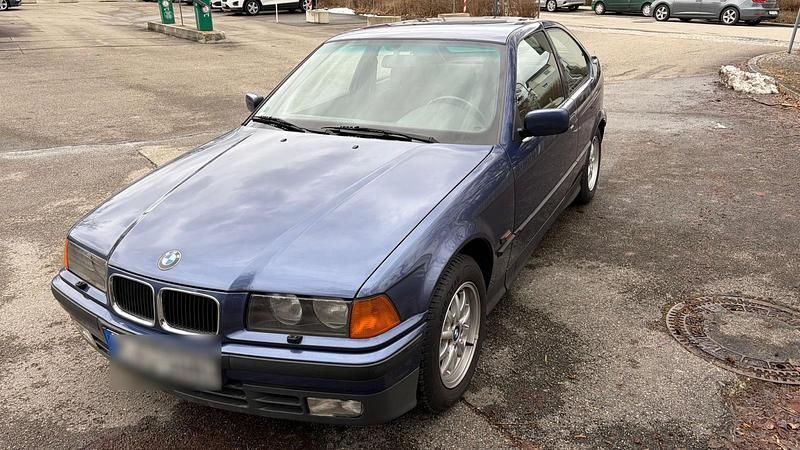 Gebraucht BMW 316 102 PS (75 kW) 1994 Blau Coupé
