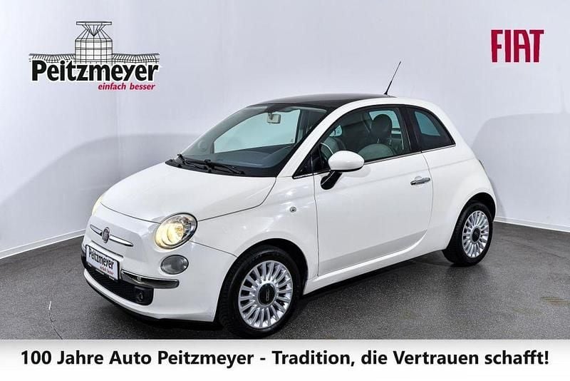 Weiß Gebraucht 2011 Fiat 500 Lounge Kleinwagen | 6.999 € (Etwas zu teuer) - Bild 1/4