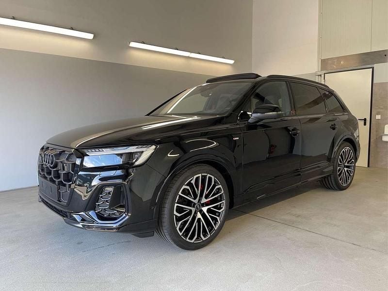 [0e0e] mythosschwarz ... Neu 2025 Audi Q7 S-Line SUV | 95.850 € (Fairer Preis) - Bild 1/4