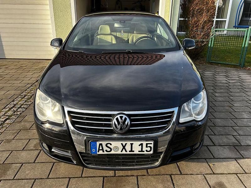 Usata VW Eos 140 CV (102 kW) 2008 Nero Cabrio