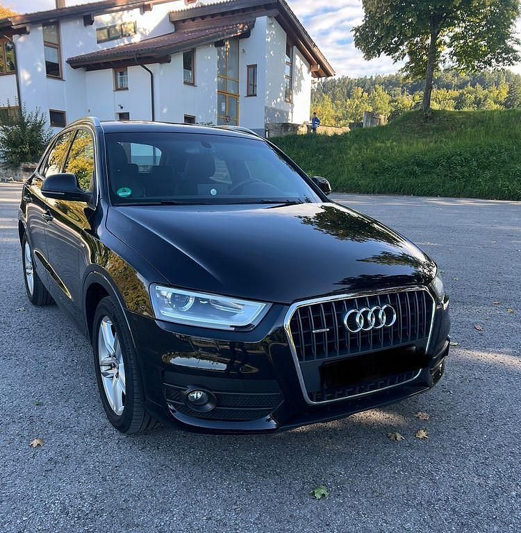 Schwarz Gebraucht 2013 Audi Q3 S-Line SUV | 11.799 € (Superpreis) - Bild 1/4