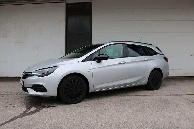 Silber Gebraucht 2022 Opel Astra Edition Kombi | 14.390 € (Superpreis) - Bild 1/4